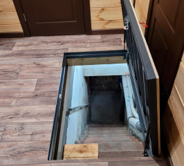 Люк в подвал усиленный стальной 