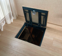 Люк в подвал усиленный стальной 