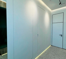 Сдвижной люк-дверь под плитку 